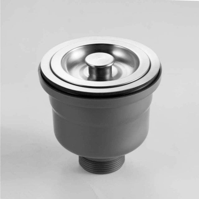 Houzer 3-1/2" Stainless Steel Deep Cup Basket Strainer  190-9300