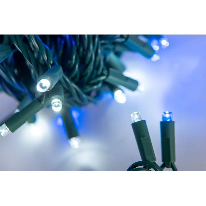 Seasonal Source - 220045 - 5MM 50L Blue/Pure White LED