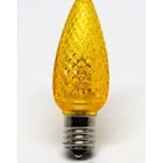 Seasonal Source - LED-C9-YEL-DURA - C9 Durabright SMD Yellow Bulb 25 ea.