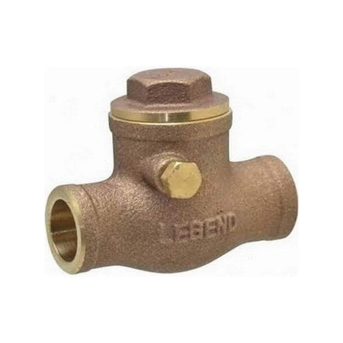 Legend Valve - 105-203NL - S-451 No Lead Brass Swing Check Valve, 1/2"