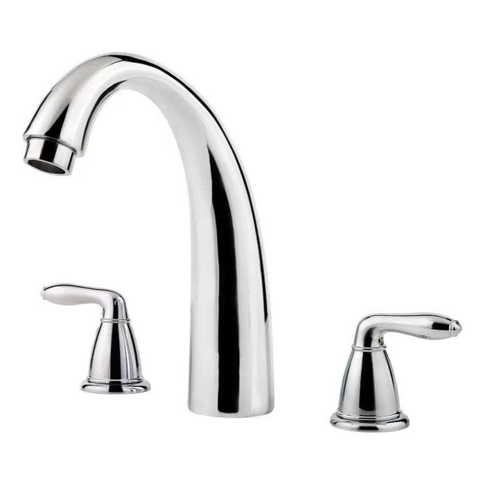 Moldura para bañera romana completa con 2 manijas Pfister Serrano, cromo pulido: RT6-5SRC