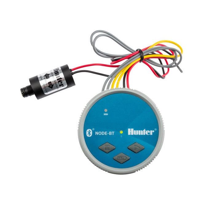 Hunter Industries - NODE-BT-100 - Single-station Bluetooth battery controller and DC-latching solenoid