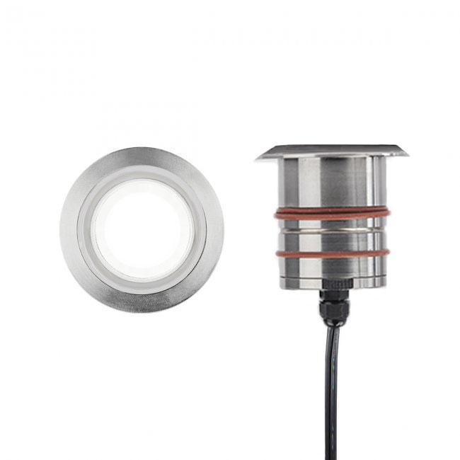 WAC Lighting 2021-27SS 2IN LED INGROUND-2700K-SMALL ROUND Stainless Steel