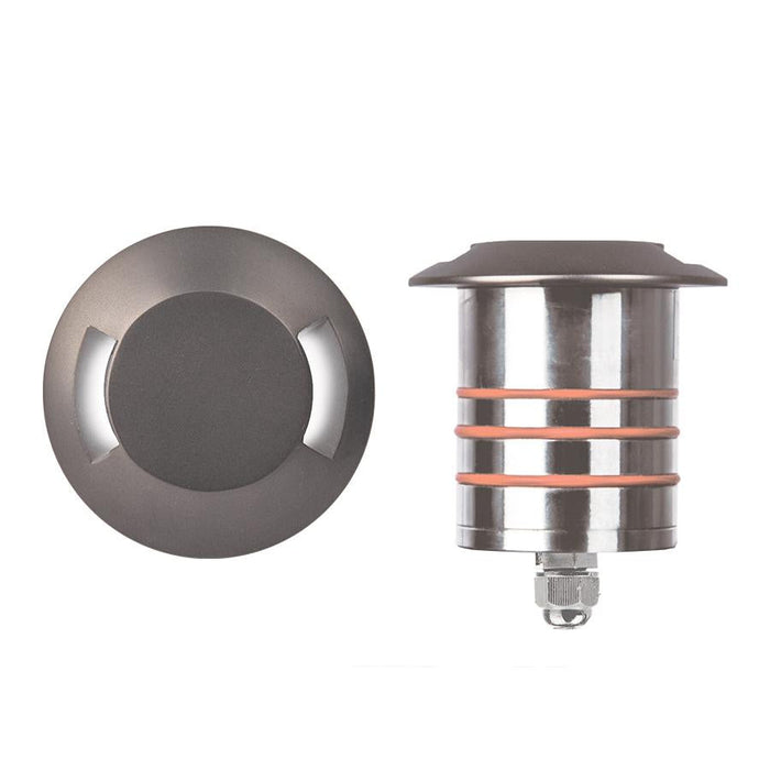 WAC Lighting 2IN LED INGROUND-2700K-DOUBLE SLOTS Bronzed Stainless Steel