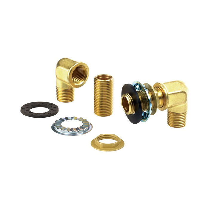 Krowne 21-190L Royal Series Wall Mounting Kit for Wall Mount Faucets & Pre-Rinse Units