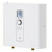 White water heater with digital display and control panel on a white background