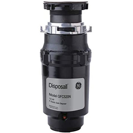 SCRATCH AND DENT GE® 1/2 HP Continuous Feed Garbage Disposer - Non-Corded