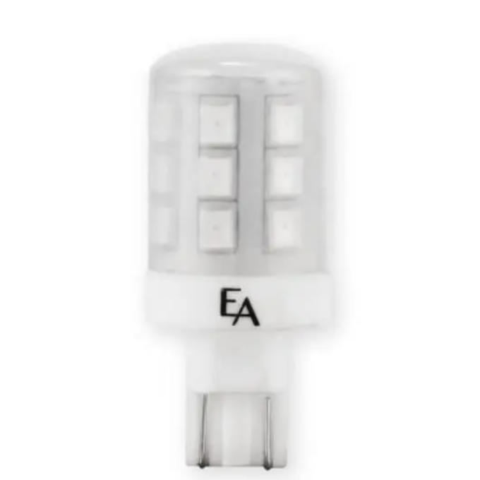 EmeryAllen 1W T5 Miniature Wedge Amber Turtle Bulb - 360 degree - EA-T5-1.0W-001-AMB — EA-T5-1.0W-001-AMB