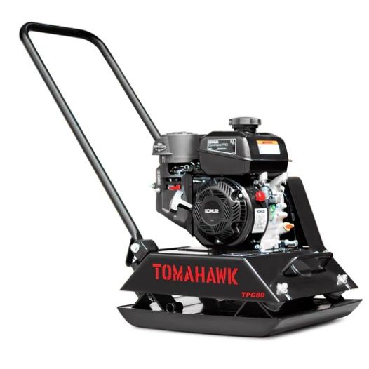 Tomahawk Power TPC80 6 HP Kohler vibratory plate compactor with CH260 engine