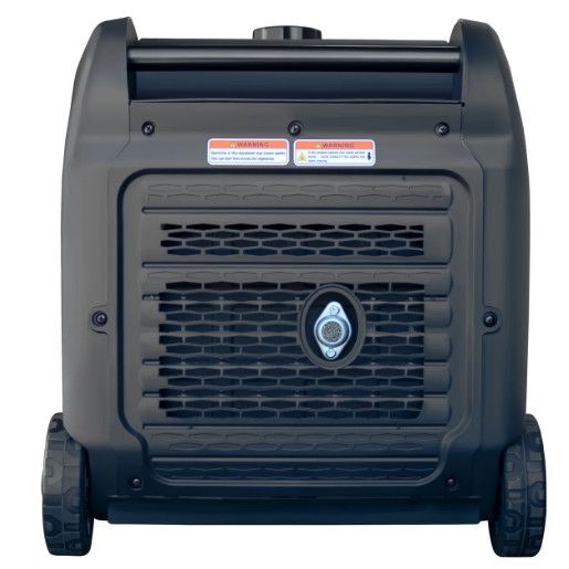Tomahawk Power TG5500i gas inverter generator product detail with portable frame