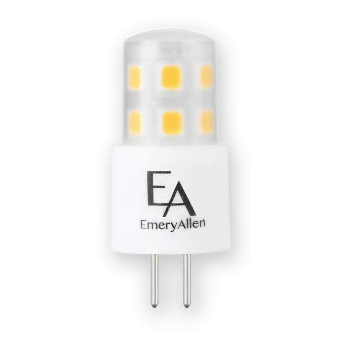 EmeryAllen 2W G4 Bi-Pin LED Replacement Lamp - 3000K, 360 degree - EA-G4-2.0W-001-309F — EA-G4-2.0W-001-309F