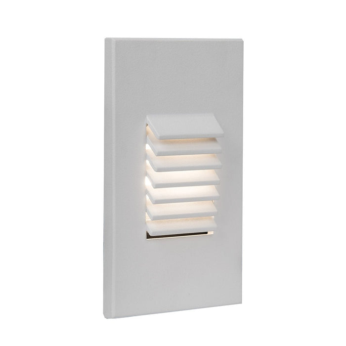 WAC Lighting - 4061-AMWT - 9-15V Step And Wall Light - Rectangle AMBER White
