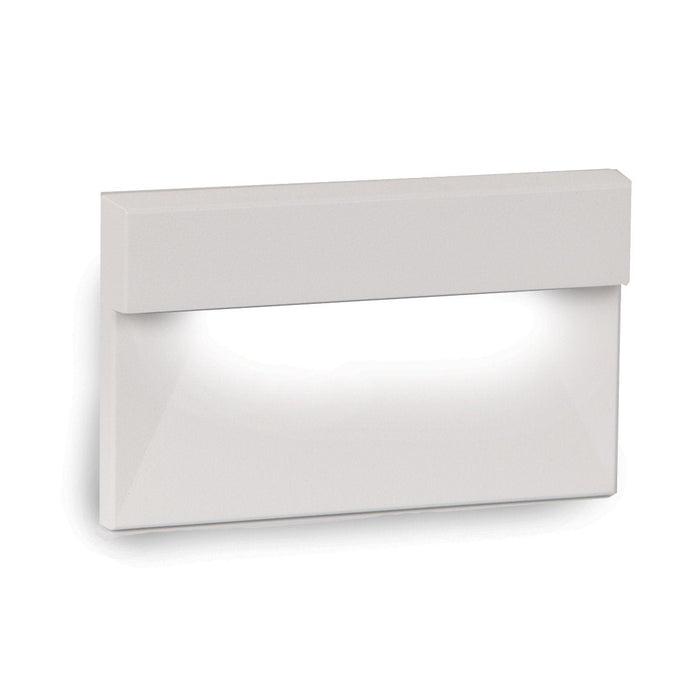 WAC Lighting - 4091-AMWT - 9-15V Step And Wall Light -  AMBER Rectangle White
