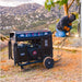Tomahawk Power TWG210A portable welder generator with 2000 watt power kit