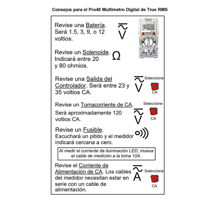 Armada Technologies PRO40 True-RMS Digital Multimeter