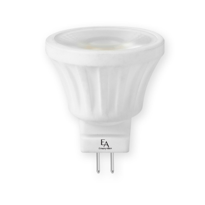 EmeryAllen 3W MR11 GU4 LED Replacement Lamp - 3000K, 60 degree - EA-MR11-3.0W-60D-3090 — EA-MR11-3.0W-60D-3090