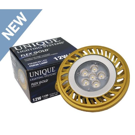 Unique Lighting Systems - LED-6W-DPFL27K PAR36 Flex Gold™ LED