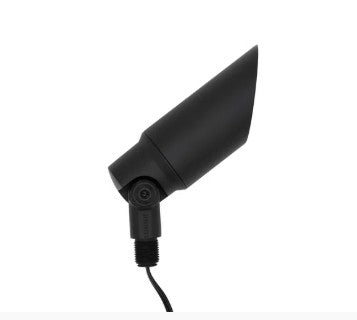 Lumien D1B1-MB MR16 Uplight (Lamp Not Included), 10-15V - Matte Black Landscape Spotligh
