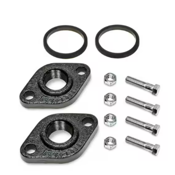 519601_Flanges black case iron on white background