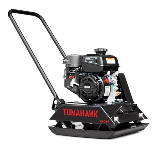 Tomahawk Power TPC80 Kohler vibratory plate compactor with wheels