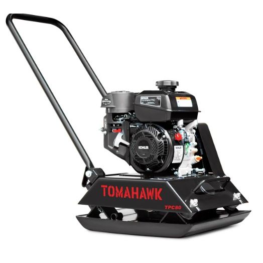 Tomahawk Power TPC80H vibratory tamper equipment view with GX160 engine