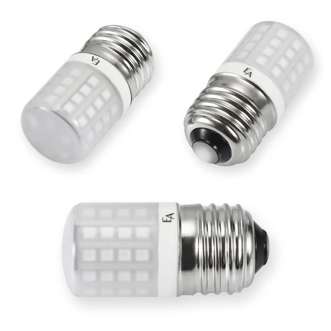 EmeryAllen 3W E26 Medium Base Amber Turtle Bulb - 360 degree - specifications and dimensions — EA-E26-3.0W-001-AMB