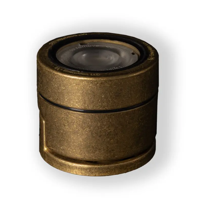 EmeryAllen EA-RANGER-6.0W-3090-D Ranger Pro IP68 Integrated Brass Landscape Light - 3000K — EA-RANGER-6.0W-3090-D