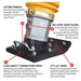 Tomahawk Power TR68H 3.6 HP jumping jack tamper component and engine detail