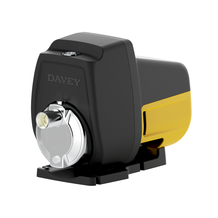 Davey ED16-40NPT booster pump installation detail