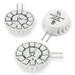 EmeryAllen 2W Wafer G4 Bi-Pin Amber Turtle Bulb - 180 degree - specifications and dimensions — EA-G4-2.0W-003-AMB