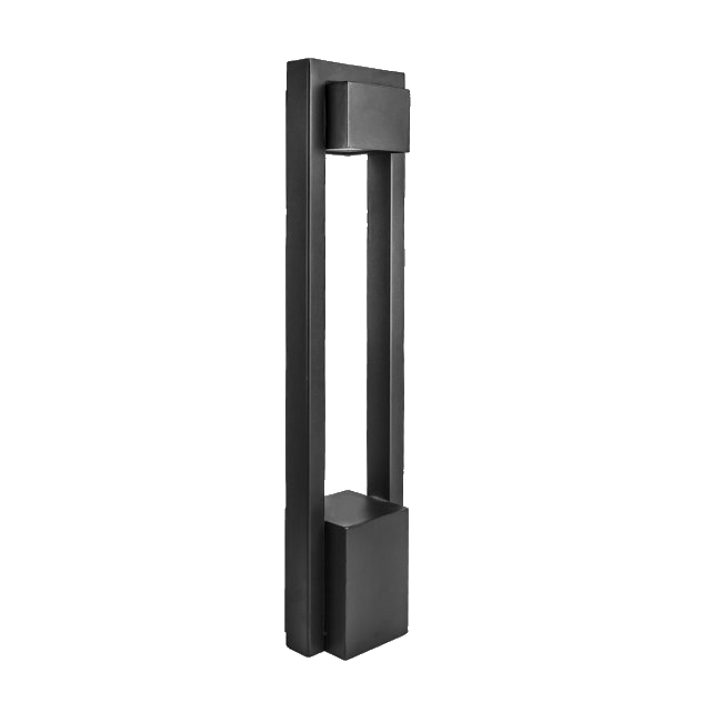WAC Lighting - 6643-30BK - Black Park 277V LED Bollard, 3000K