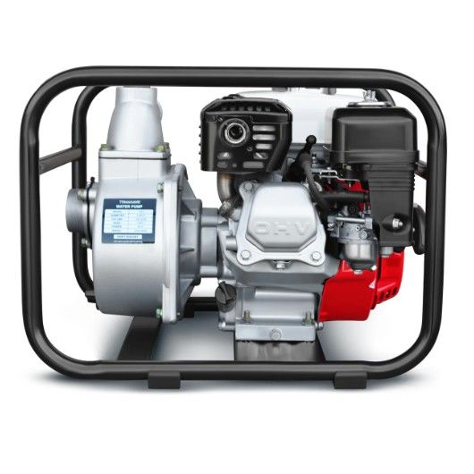 Tomahawk Power TW2H portable pump showing frame and engine details