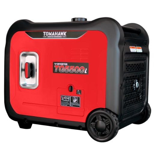 Tomahawk Power TG5500i gas generator product and accessory view