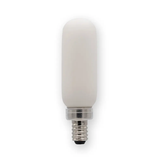 Emery Allen T8 4W E12 Dim-to-Warm LED Filament Bulb Porcelain White — EA-T8-4.0W-E12-DTW-2718W