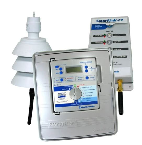 Weathermatic SL4824-1YR-BDL-M1NA SmartLink 24-Zone LTE Controller Bundle