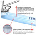 Tomahawk Power TVSA-H Honda power screed equipment detail for concrete finishing