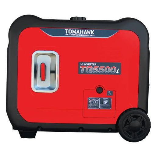 Tomahawk Power TG5500i portable inverter generator for jobsite and backup power