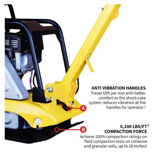Tomahawk Power TPC175H hydraulic reverse compactor product and feature view