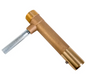 Rain Bird 7K quick-coupling valve key with threaded outlet and side handle