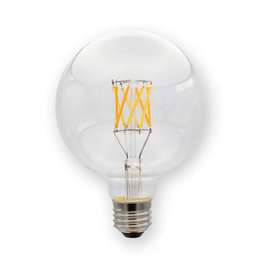 Emery Allen G30 7W E26 Dim-to-Warm LED Filament Globe — EA-G30-7.0W-E26-DTW-2718