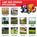 Tomahawk Power TBS500 skid sprayer kit with barrel mount frame and pest control spray components
