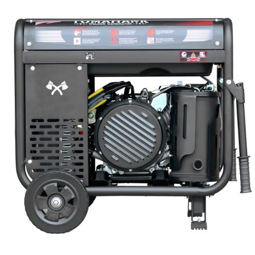 Tomahawk Power TWG210A 210 amp welder generator equipment view for jobsite use