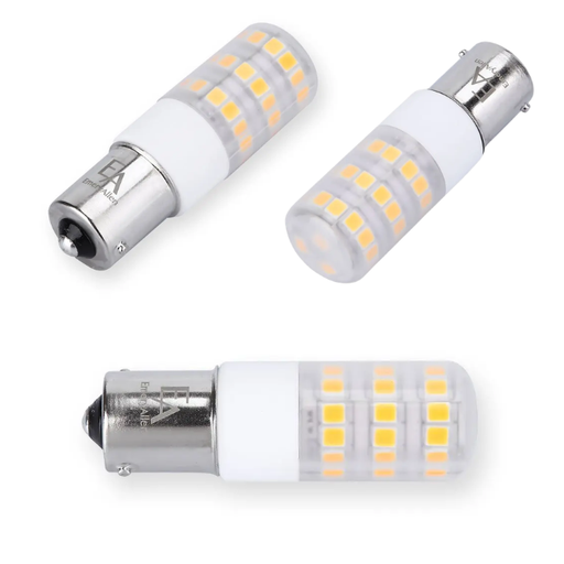 EmeryAllen 4W BA15S Single-Contact Bayonet LED Replacement Lamp - specifications and dimensions — EA-BA15s-4.0W-001-309F