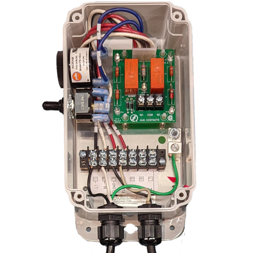 Internal components on white background