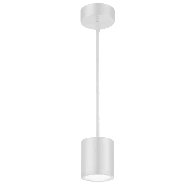 WAC Lighting - PD-W2605-WT - Tube Pendant Downlight Ceiling Mount 3000K WHITE