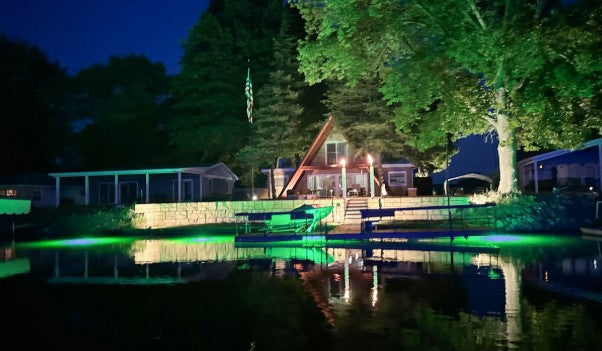 Blue/Green Apollo Iris Underwater LED Lighting System (80 foot power cord)