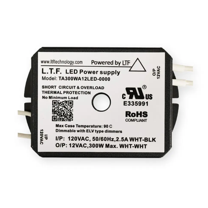 EmeryAllen EA-300W-EPS-LED Zero-Load 300W LED Transformer - 120V to 12V AC — EA-300W-EPS-LED