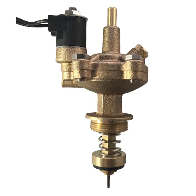 Champion Irrigation AB-075-B-SD1 3/4-Inch Compact Automatic Valve Actuator black solenoid and brass body
