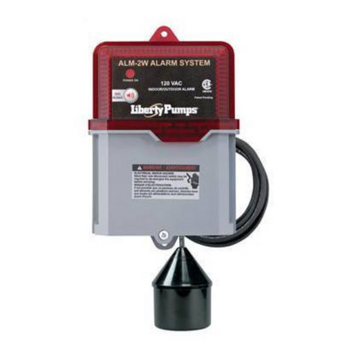 Liberty Pumps ALM-2W, Red and black on white background