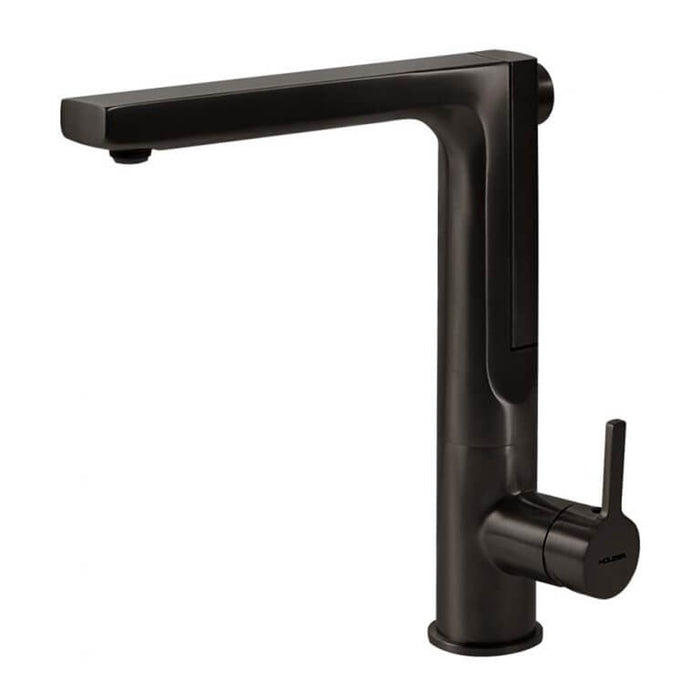 Houzer Ascend Series Oil Rubbed Bronze Integrated Single Handle Pull-Up Kitchen Faucet - ASCPU-460-OB